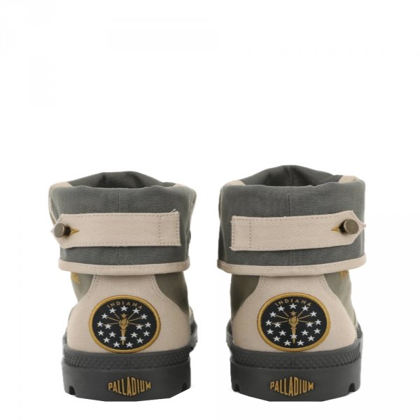 Buty męskie BAGGY HAWKINS POLICE zielony 04623-308