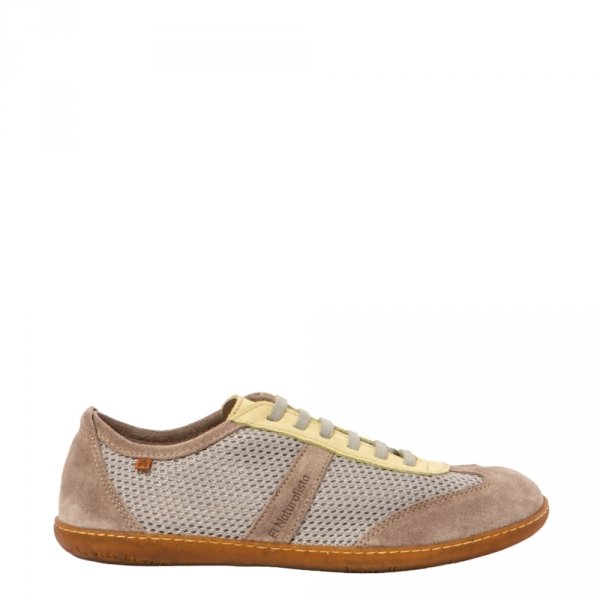 Półbuty El Naturalista N5293 MULTI MATERIAL Taupe El Viajero