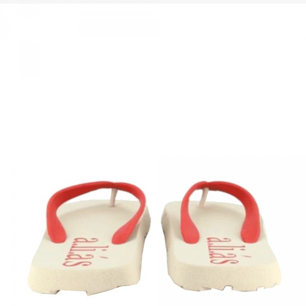 Klapki Alias Flos Offwhite Paprika 2008001