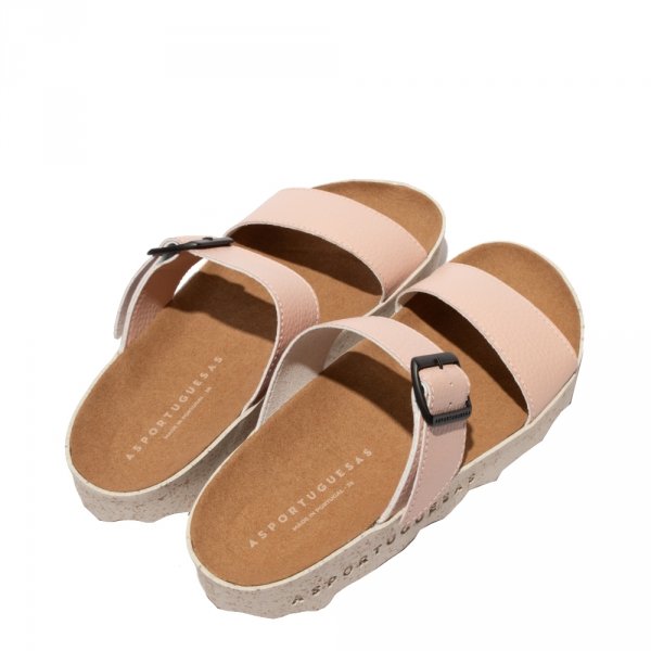 Klapki Asportuguesas COLY L Light Pink Eco Yannick P018225009