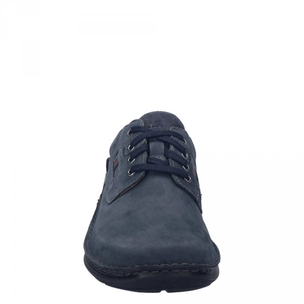 Półbuty męskie Josef Seibel NEW ANVERS 36 skórzane niebieski 44936 518 525