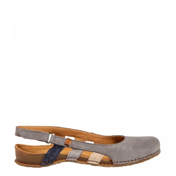 Sandały damskie El Naturalista N5817 PANGLAO Nobuck Lavado Multi Denim