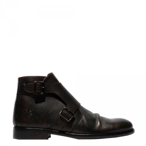 Botki Fly London WUOL 142 Black Washed P145142001