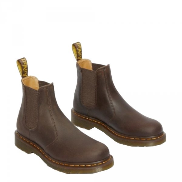Sztyblety Dr. Martens 2976 YS Dark Brown Crazy Horse + PU 27486201