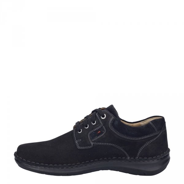 Półbuty męskie Josef Seibel NEW ANVERS 36 skórzane czarny 44936 518 100
