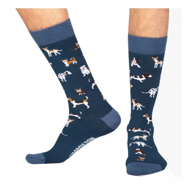 Skarpety Jimmy Lion DOGS Dark Blue