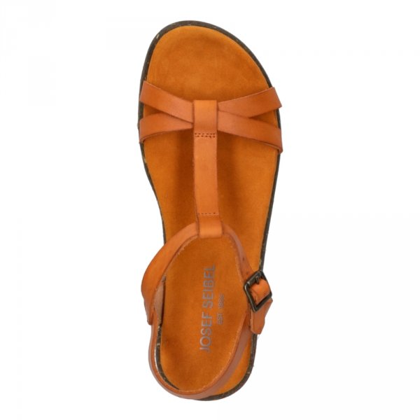 Sandały Josef Seibel FABRICIA 01 Orange 74501 817 840