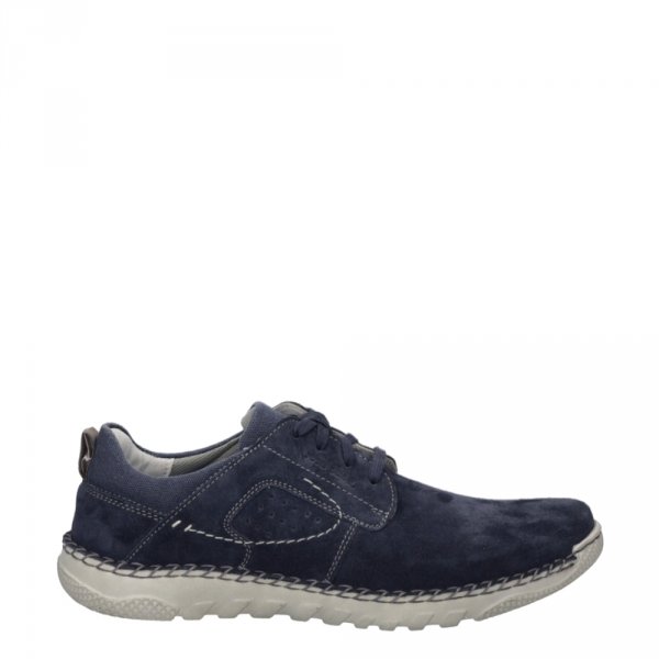 Półbuty Josef Seibel WILSON 04 Indigo 42704 TE387 525