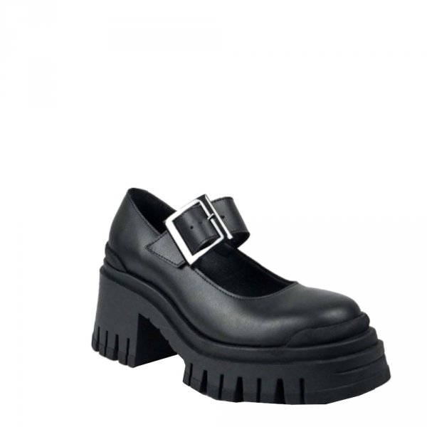 Półbuty Altercore GALIA Vegan Black 