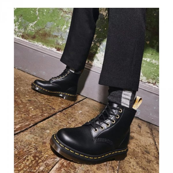 Skarpety Dr. Martens DOUBLE DOC SOCKS Organic Cotton Blend Black AC742010