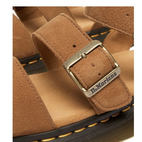 Sandały Dr. Martens GRYPHON Desert Brown Tumbled Nubuck 40625200