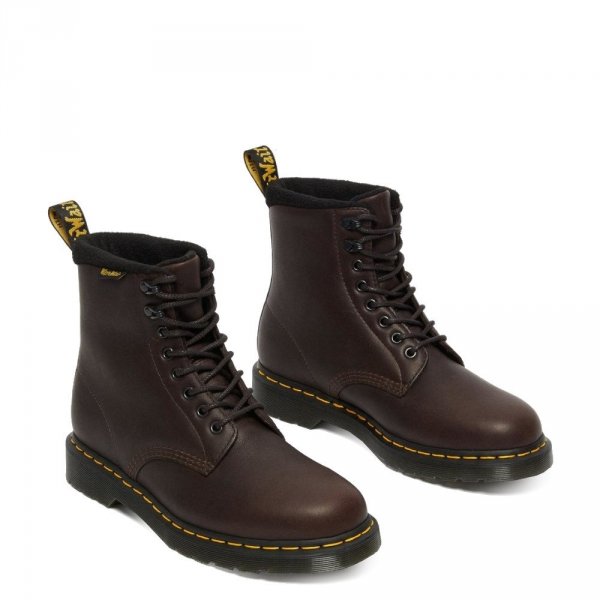 Buty Dr. Martens 1460 PASCAL WARMWAIR Dark Brown Valor WP 27816201 Ocieplane