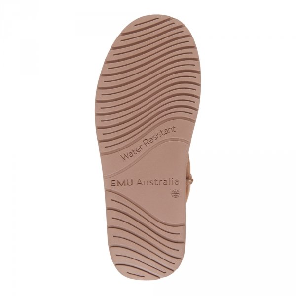 Buty Emu AUSTRALIA STINGER MICRO Flatform Chestnut W13082 Ocieplane