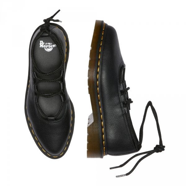 Buty Dr. Martens ELPHIE II LACE UP Black Virginia 40683001