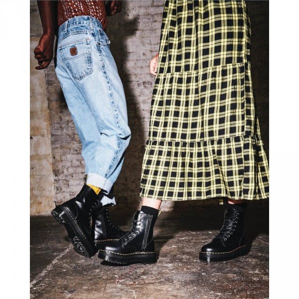 Buty Dr. Martens JADON Black Smooth Polished 15265001