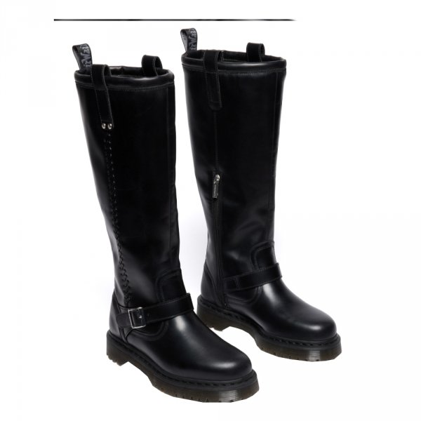 Buty Dr. Martens Anistone BKR High Leg Black Orleans 42669001