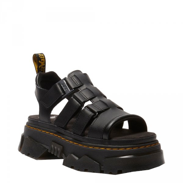 Sandały Dr. Martens MATTISON 3S Black Athena+Soft PU 40891001