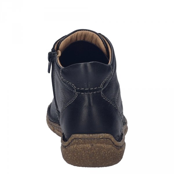 Botki damskie Josef Seibel NEELE 46 skórzane czarny 85146 480 100