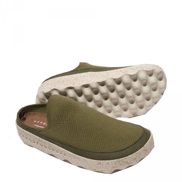 Buty Asportuguesas COVE L Olive Recycled Knitt P018284003