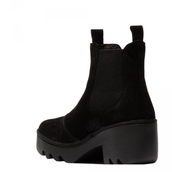 Buty Fly London TRIG 514 Black Oil Suede P501514005