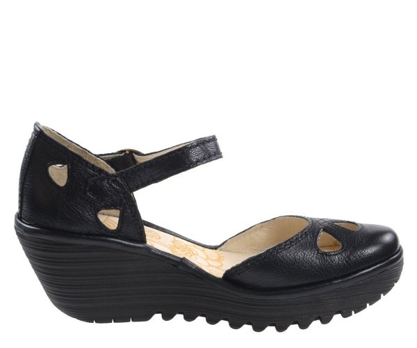 Sandały damskie Fly London YUNA skórzane czarny P500016090