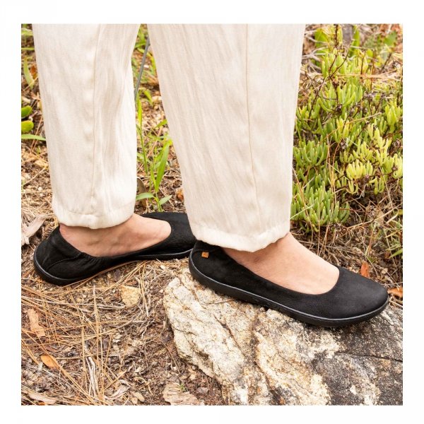 Baleriny El Naturalista CORAL N5300 Black Pleasant 