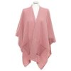 STYLOWE PONCZO DAMSKIE Z KIESZENIAMIA ADS2800-001