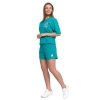 T-SHIRT DAMSKI O LUŹNYM KROJU Z NAPISAMI BD2400-013