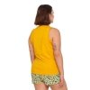 PIŻAMA DAMSKA DWUCZĘŚCIOWA NA RAMIĄCZKACH PLUS SIZE PDD3000-002 S/S2025