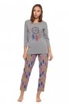 PIŻAMA DAMSKA PLUS SIZE PDD4700-011 AW2024/25