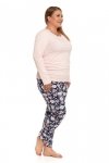 PIŻAMA DAMSKA PLUS SIZE PDD5600-003 - AW2023/24