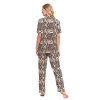 PIŻAMA DAMSKA WISKOZA PLUS SIZE PDD5800-004 - AW2024/25