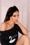 LivCo Corsetti Fashion Krissan Black SP012 opaska do włosów