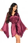 Beauty Night Samira peignoir burgundy