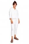 BeWear B239 Bluza o luźnym kroju z kapturem - ecru