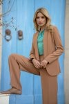Stylove S330 Marynarka bez zapięcia - beżowa