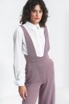 Nife Elegancka biała koszula - K71