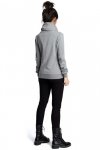 BeWear B071 Bluza z zamkiem szara