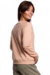 BeWear B167 Bluza z nadrukiem - beżowa