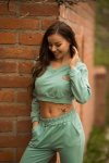 Merribel Siment Mint 1109 bluza i spodnie