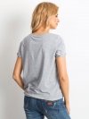 T-shirt-RV-TS-4838.42P-szary rozmiar - XS