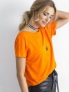 T-shirt-RV-TS-4662.26P-pomarańczowy rozmiar - S