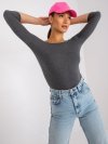 Bluzka-RV-BZ-4690.67-ciemny szary rozmiar - XL
