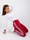 Leginsy-RV-LG-4954.53-bordowy rozmiar - XL