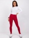 Leginsy-RV-LG-4954.53-bordowy rozmiar - M