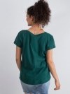 T-shirt-RV-TS-4832.35P-ciemny zielony rozmiar - L