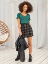 T-shirt-RV-TS-4832.35P-ciemny zielony rozmiar - S