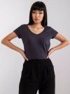 T-shirt-RV-TS-4837.30P-grafitowy rozmiar - S