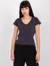 T-shirt-RV-TS-4837.30P-grafitowy rozmiar - S