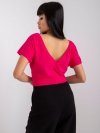 T-shirt-RV-TS-4662.03X-fuksjowy rozmiar - XS